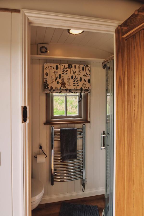 Luxury Shepherd'S Hut On Flower Farm With Outdoor Bath In Mid Cornwall Truro Esterno foto
